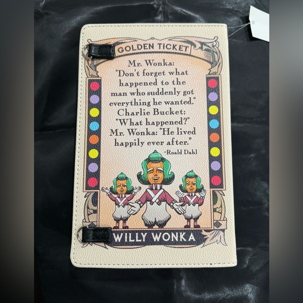 Charlie and the chocolate factory Clutch/Crossbody Bag NWT - Picture 2 of 4